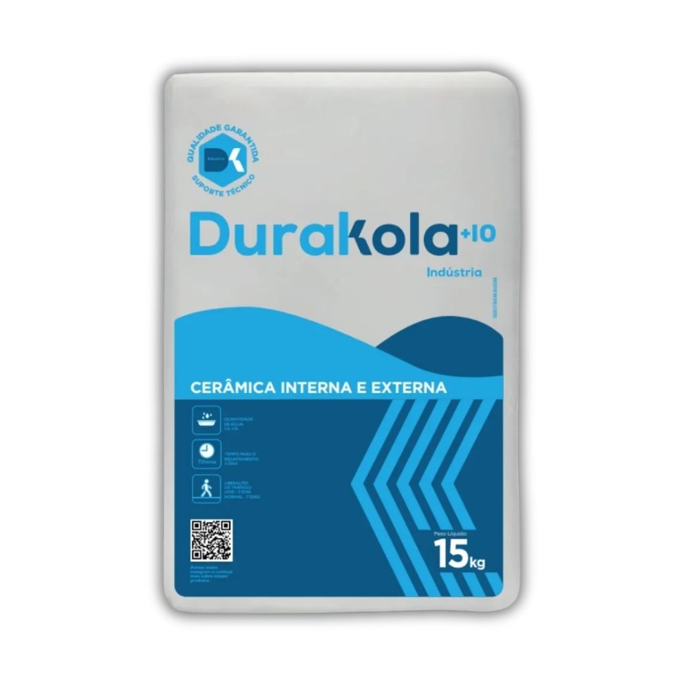 ARGAMASSA CERAMICA INTERNA E EXTERNA 15KG DURAPLIK
